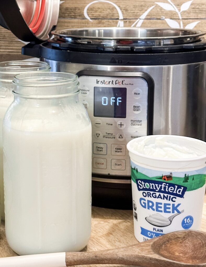 what you'll need to make the easiest homemade yogurt using raw milk