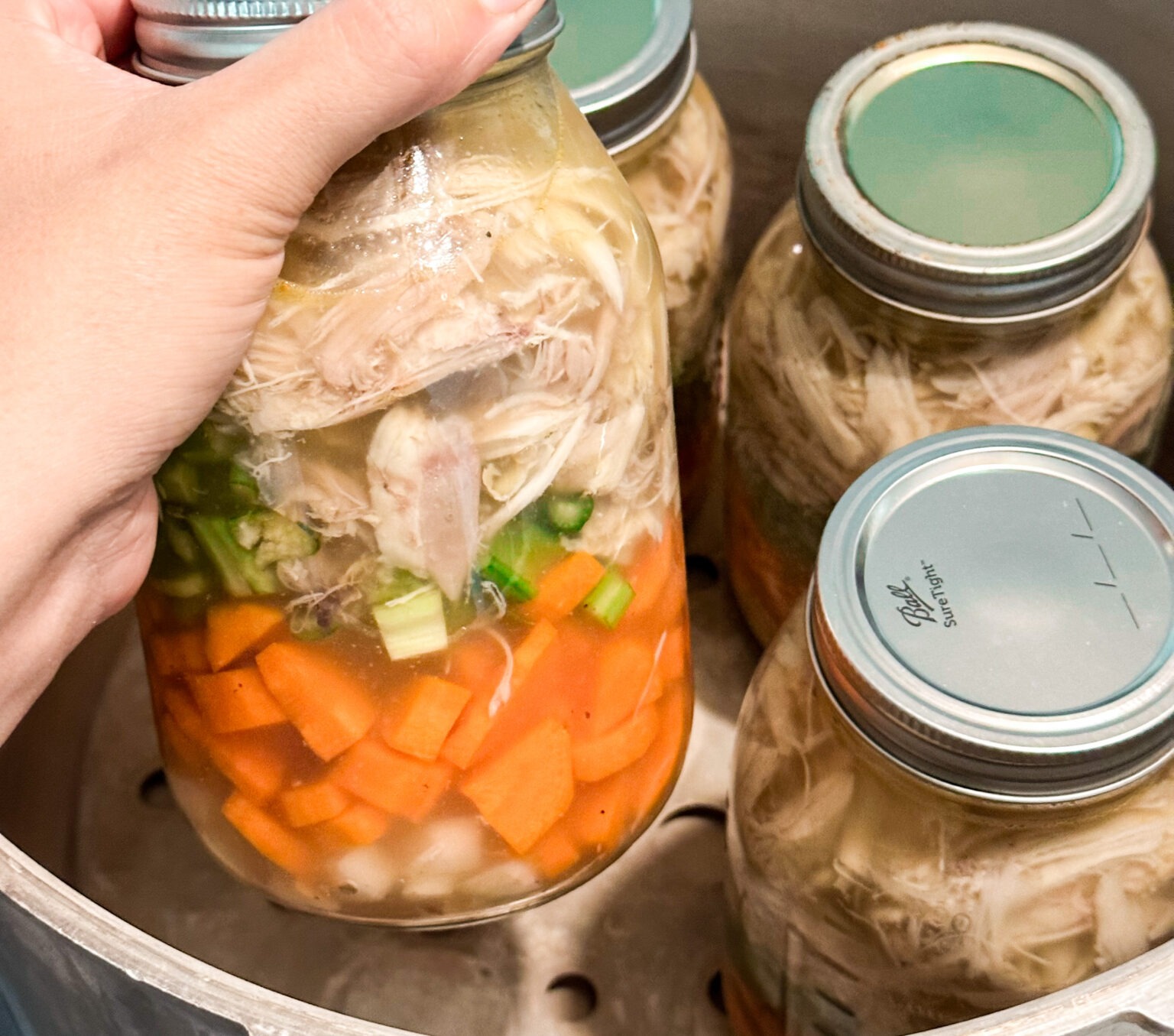 Pressure Canning Chicken Soup a Recipe for Beginners