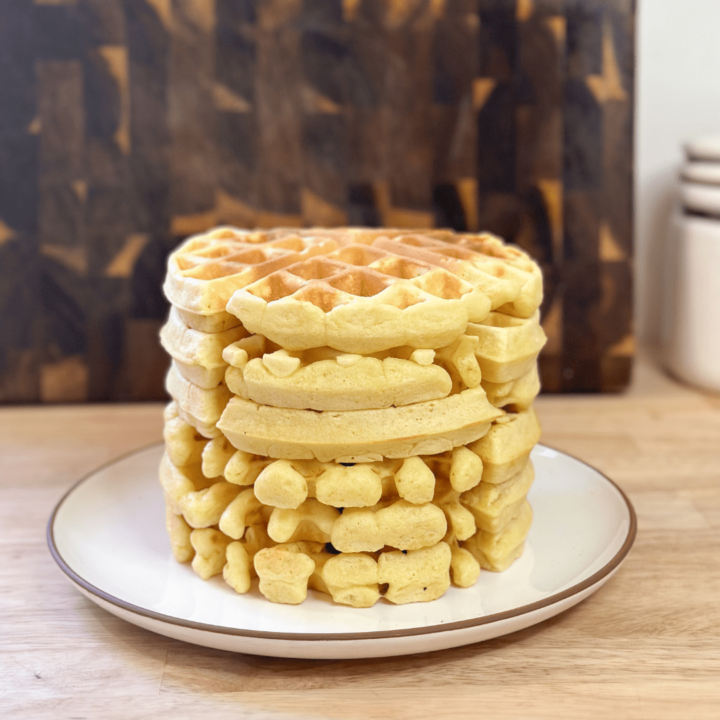 Buttery Waffle Recipe: Perfect From Scratch Waffles - At Home on the ...